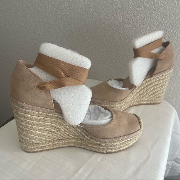 Steve Madden Lani Wedges- Calf length ties - Never Worn! - Picture 9 of 9